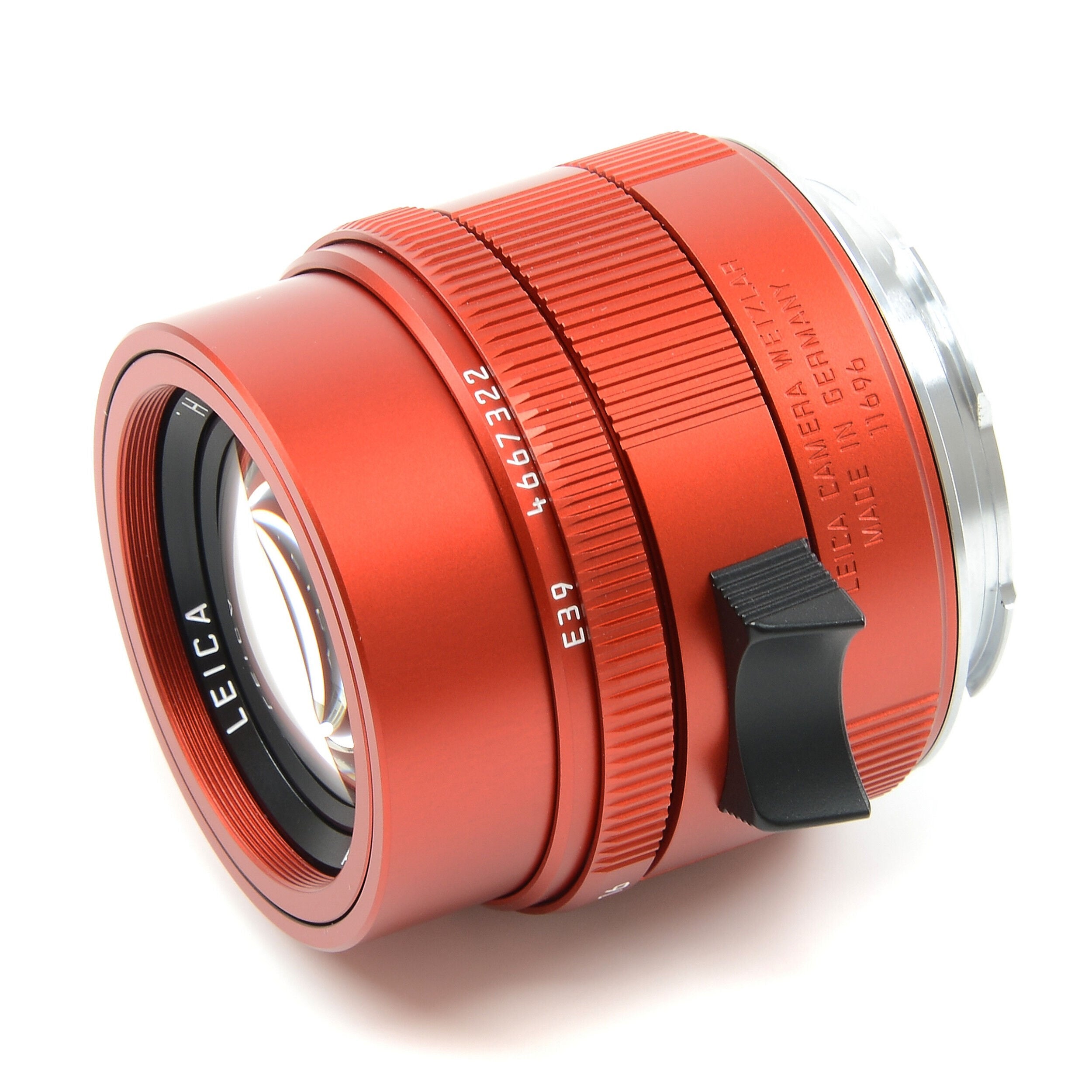 Leica 50mm f2 APO-Summicron Red Anodized Limited Edition + Box