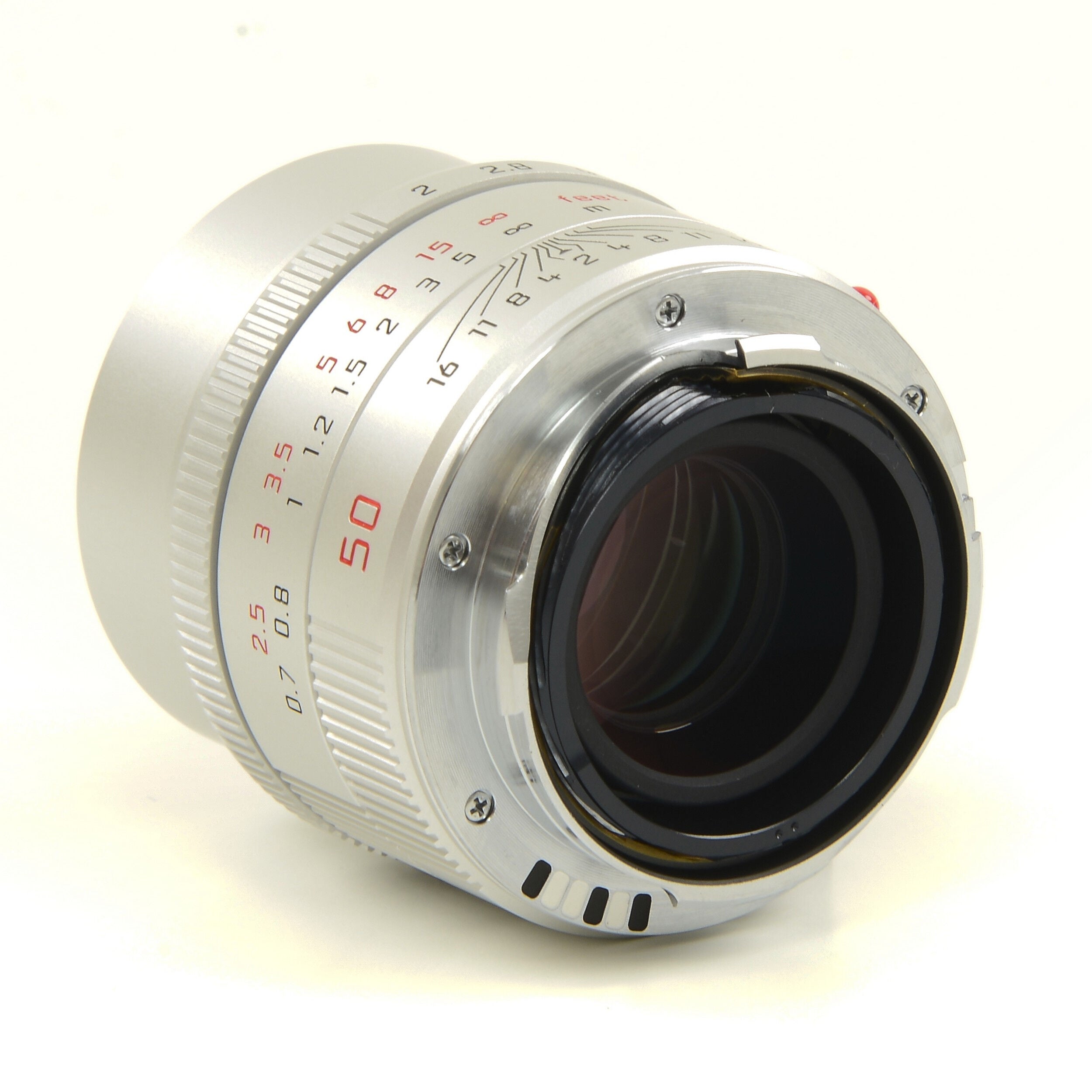 Leica 50mm f2 APO-Summicron-M Silver + Box