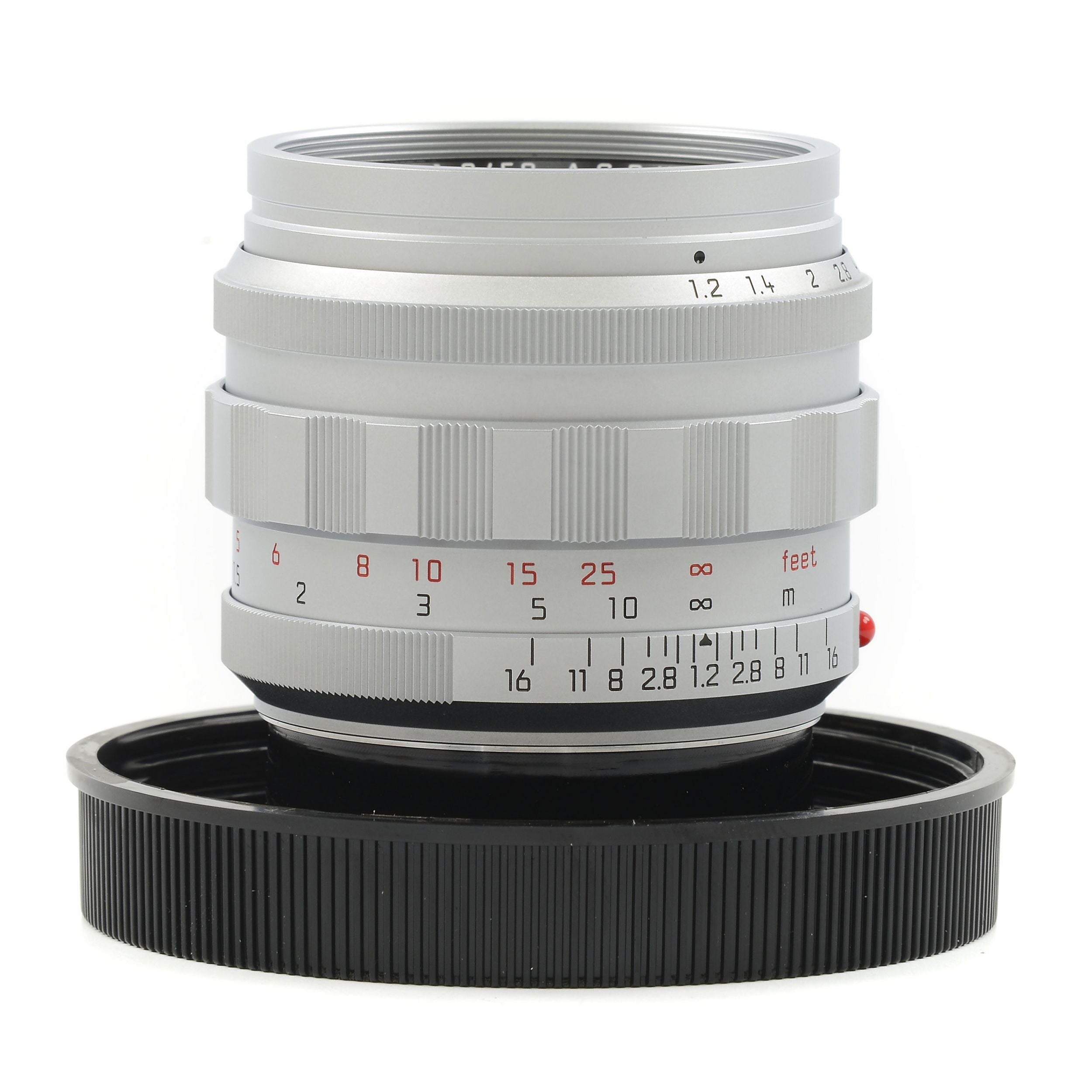 Leica 50mm f1.2 Noctilux-M ASPH Silver + Box Extremely Rare