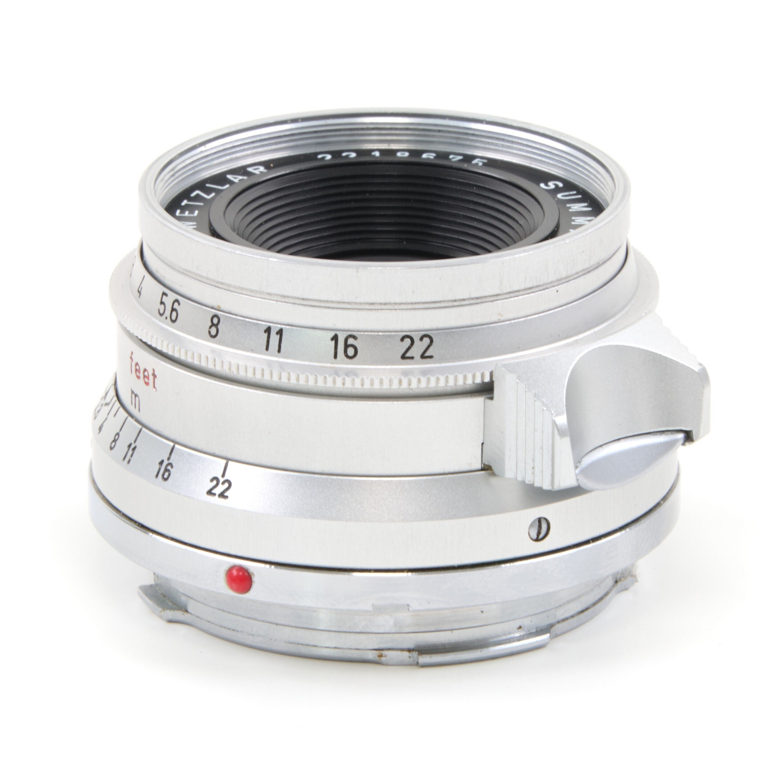 Leica M4 Silver Set + Leitz 35mm f2.8 Summaron + Box