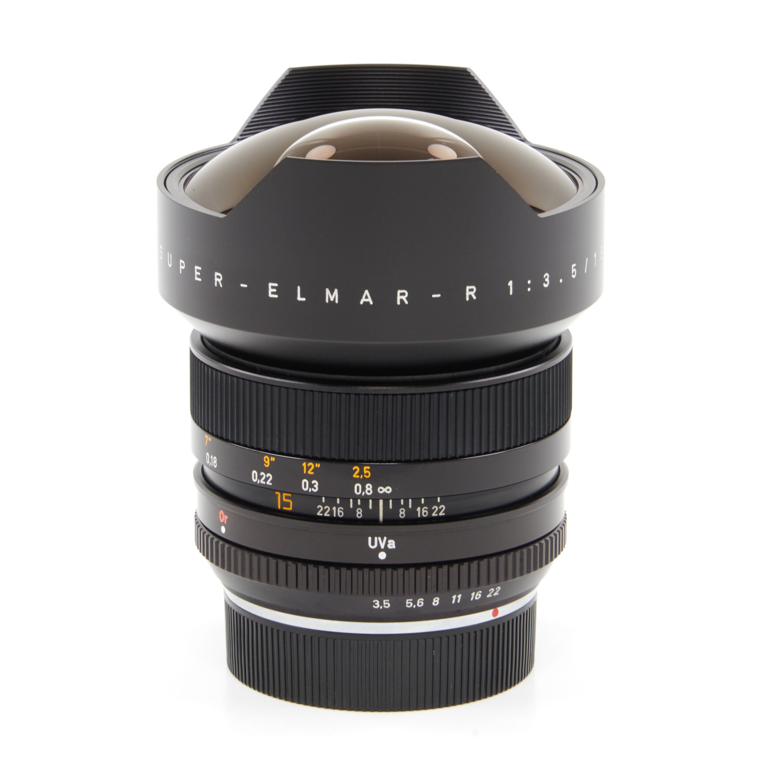Leitz 15mm f3.5 Super-Elmar-R 3-Cam + Box