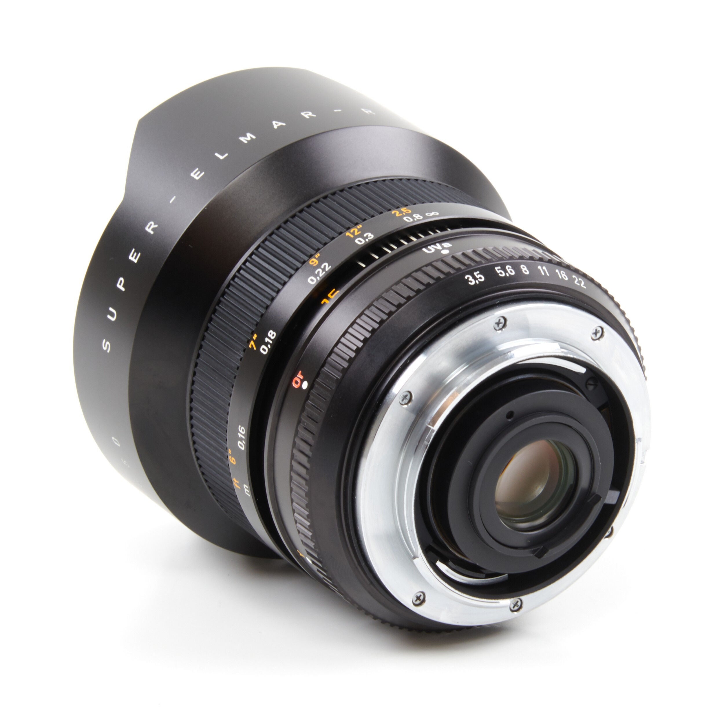Leitz 15mm f3.5 Super-Elmar-R 3-Cam + Box