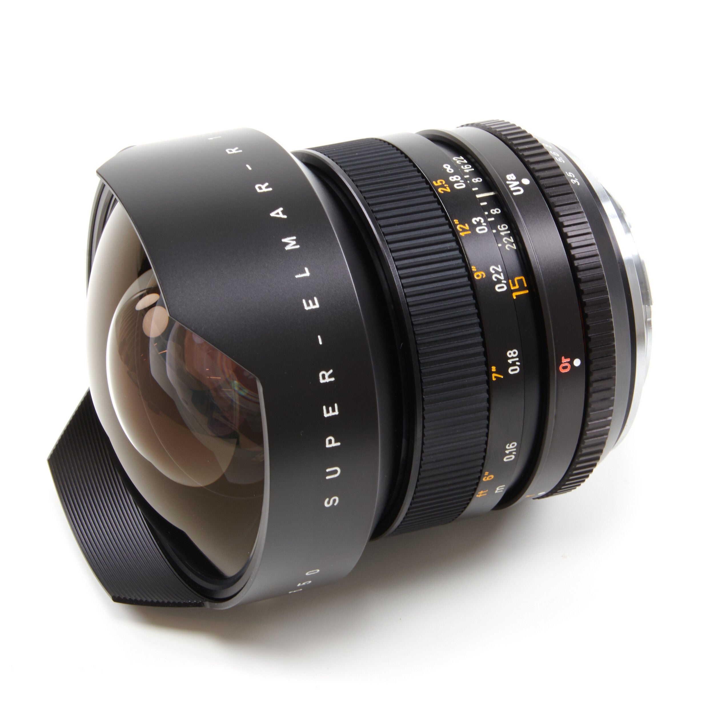Leitz 15mm f3.5 Super-Elmar-R 3-Cam + Box