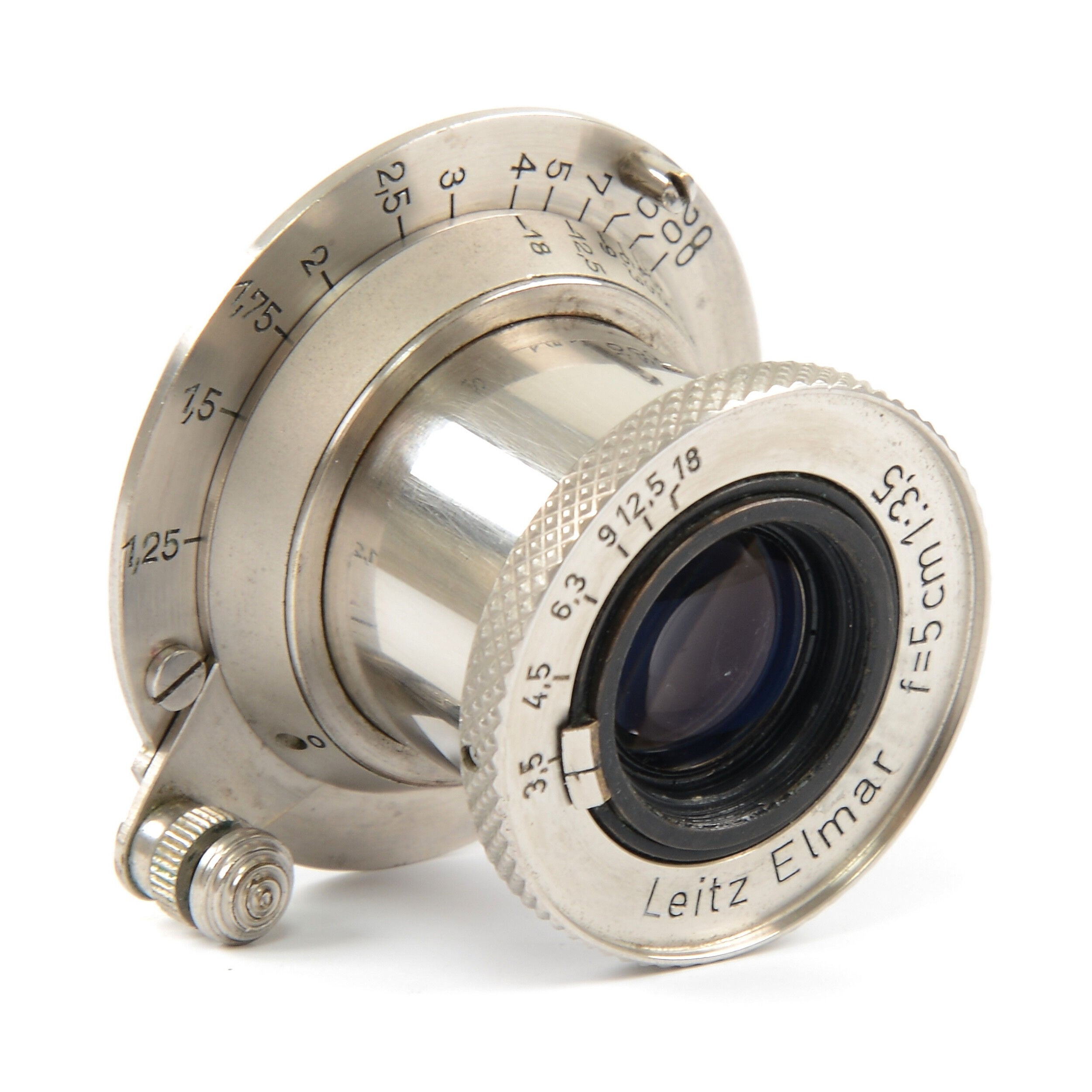 Leitz 50mm f3.5 Elmar Nickel Short Tube