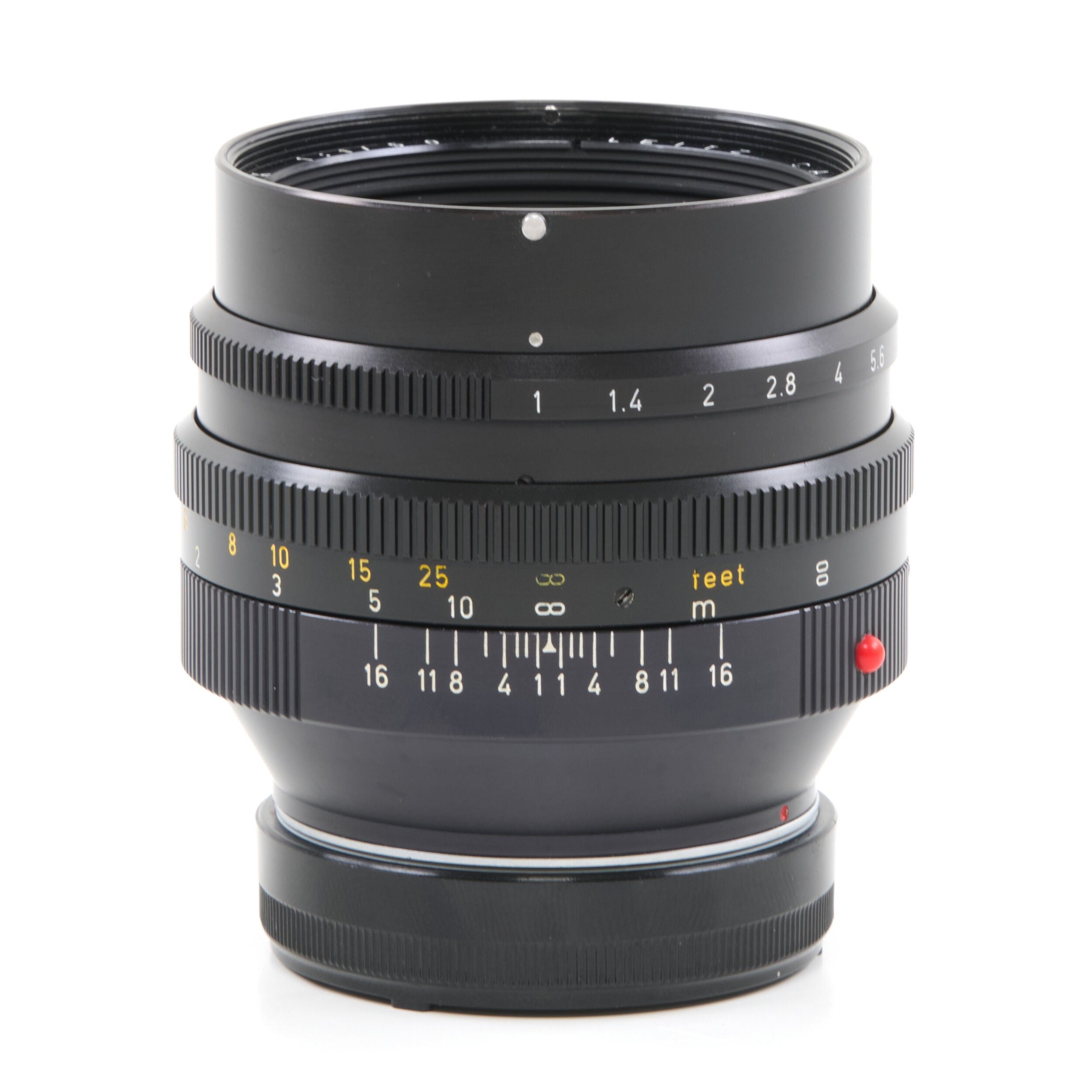 Leitz 50mm f1 Noctilux E58 + 12519 Hood 2nd Batch + Box