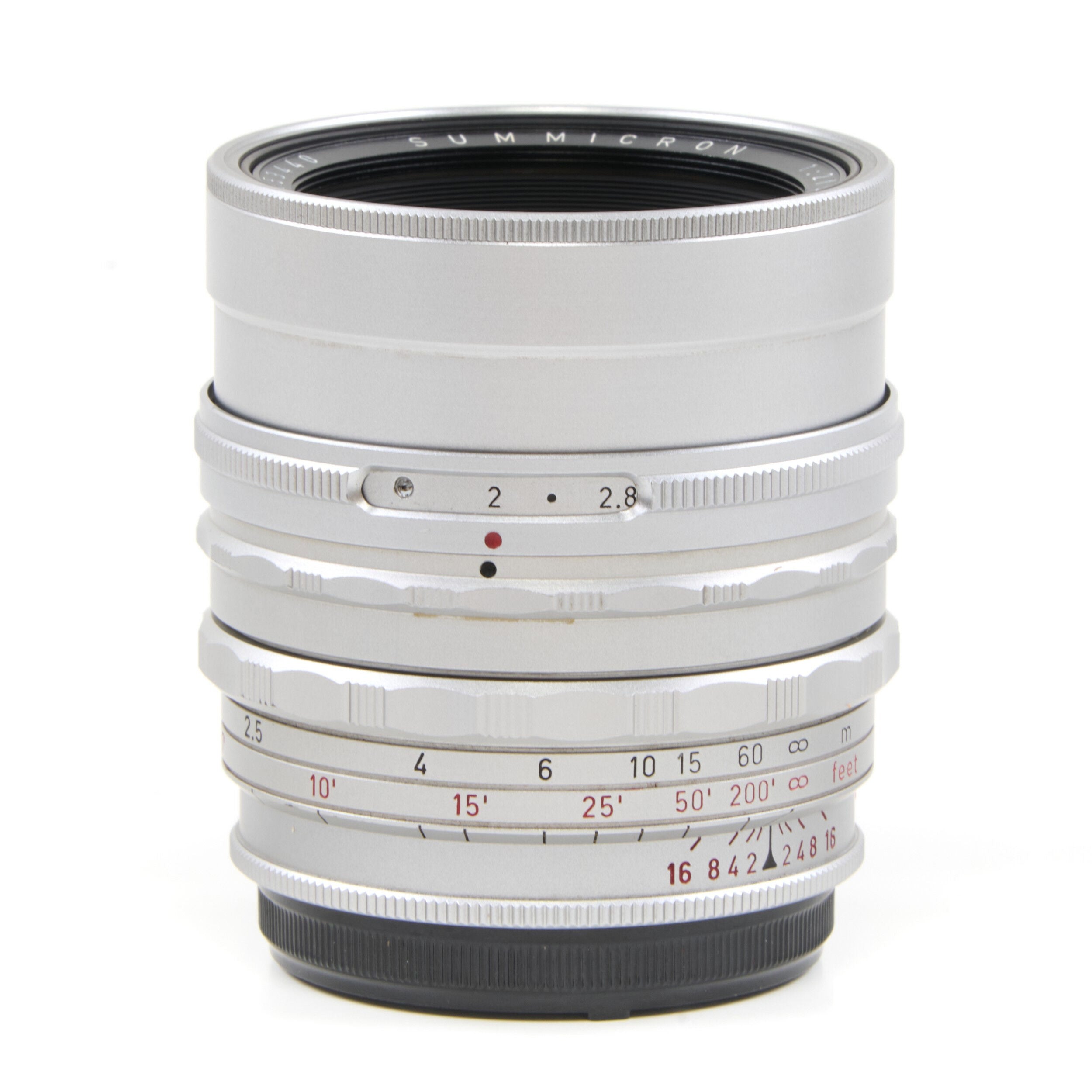 Leitz 90mm f2 Summicron Short Mount + Box