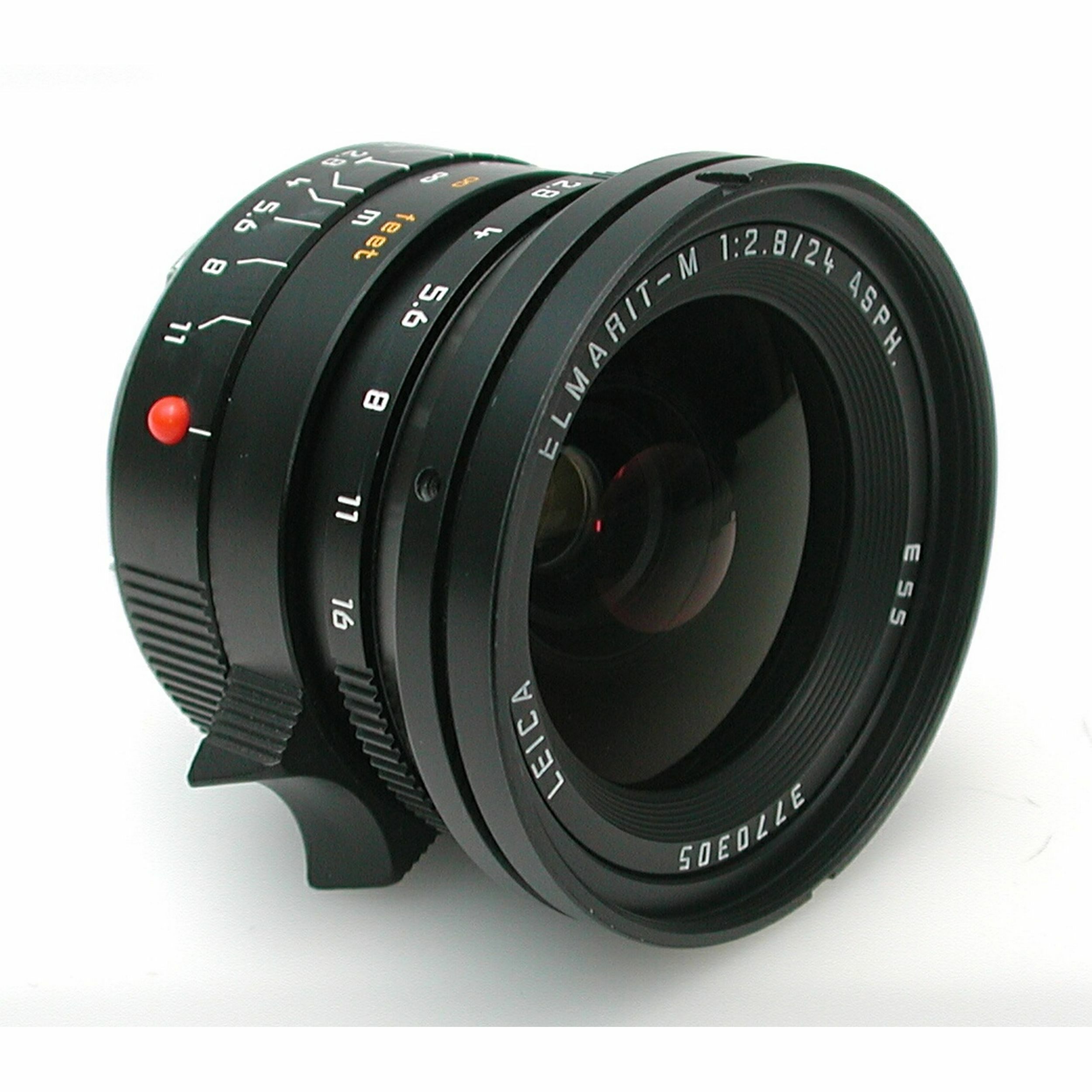 LEICA LEITZ 24MM F2.8 ELMARIT-M ASPH BLACK 6-BIT 11878 #432 | eBay