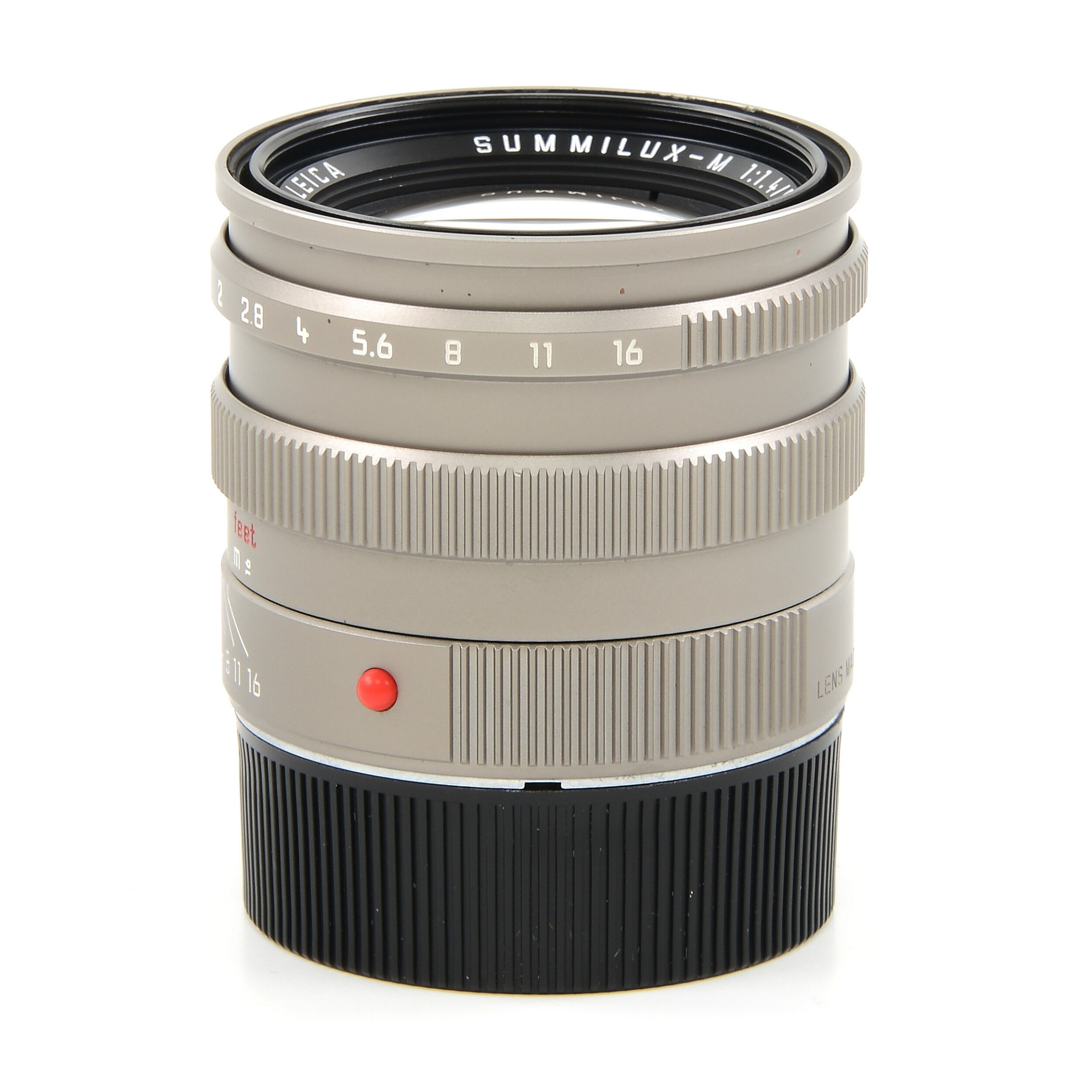 Leica 50mm f1.4 Summilux-M Titanium + Box