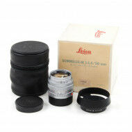 Leica 50mm f1.4 Summilux-M Silver Traveller + Box