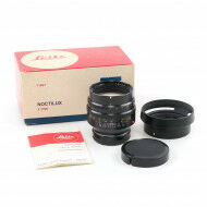 Leitz 50mm f1 Noctilux E58 + 12519 Hood 2nd Batch + Box