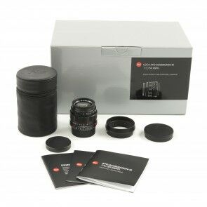 Leica 50mm f2 APO-Summicron-M ASPH Black Chrome Limited Edition + Box