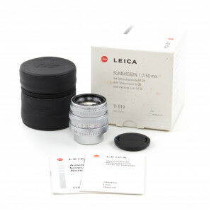 Leica 50mm f2 Summicron-M M39 + Box