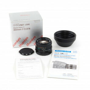 Mamiya Sekor C 80mm f2.8 N Lens For Mamiya 645 Pro + Box