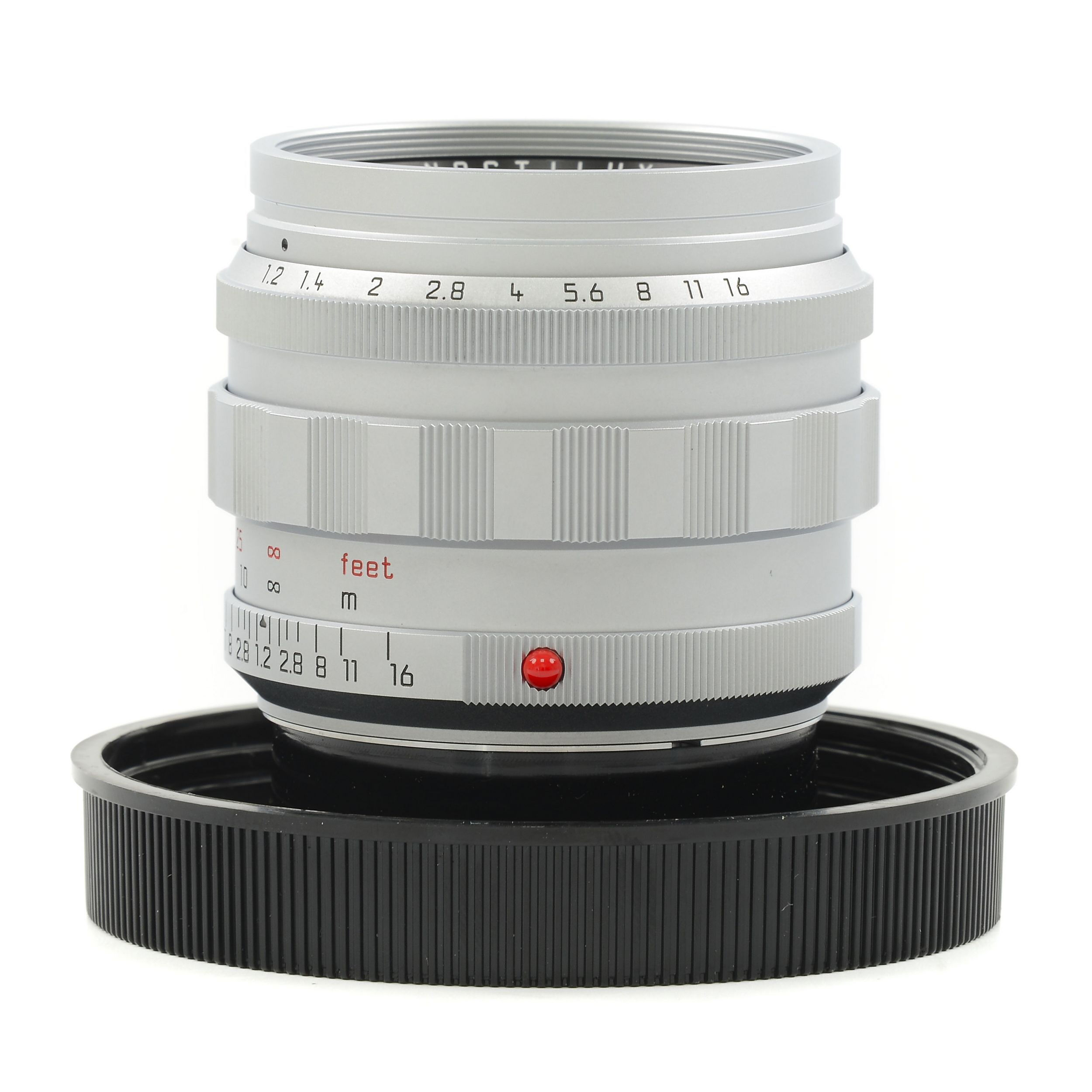 LEICA 50MM F1.2 NOCTILUX-M ASPH SILVER + BOX EXTREMELY RARE 11702 #3210