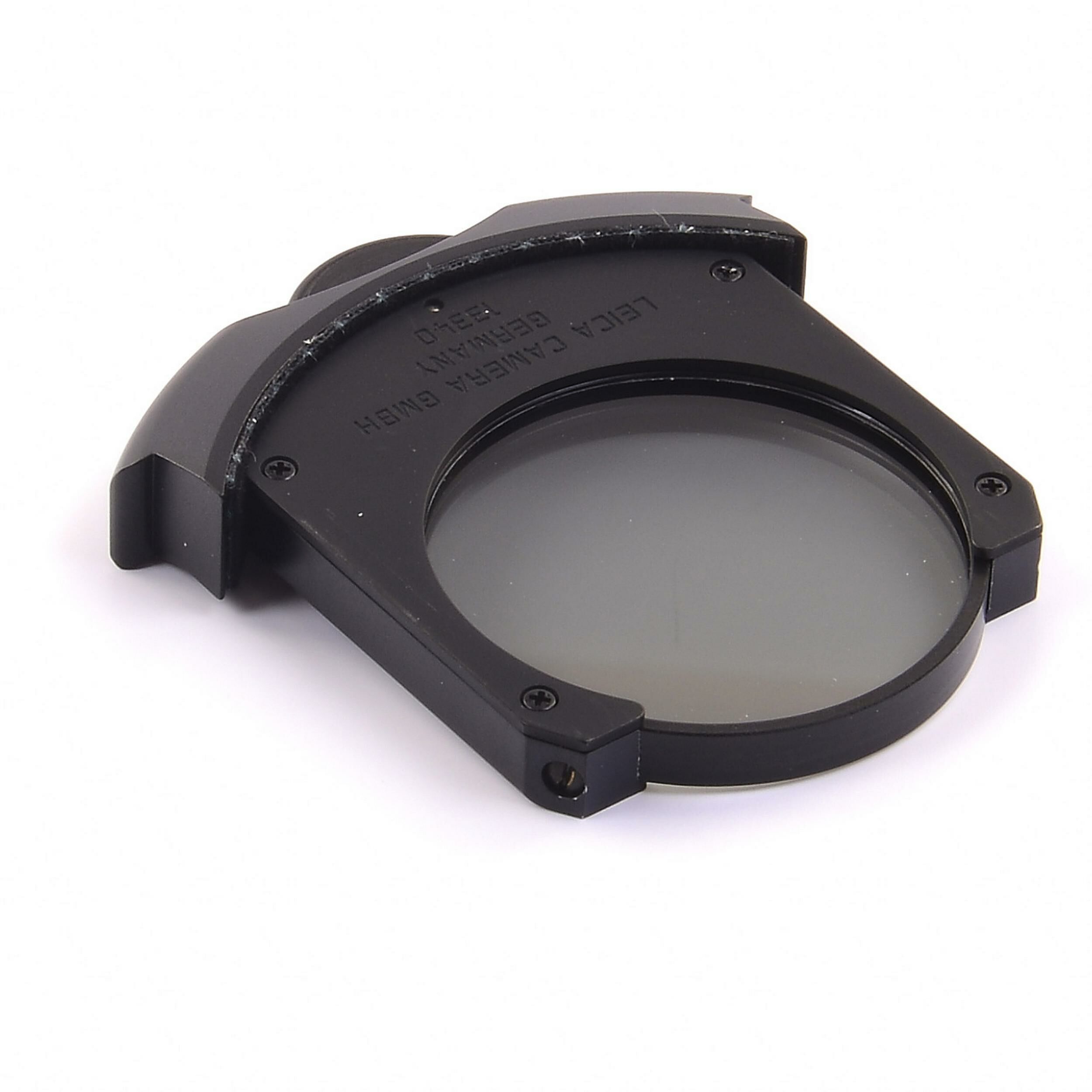 LEICA DROP-IN SERIES 6 POLARIZER GLASS FILTER 180MM / 280/400 MODULE LENS 13340-