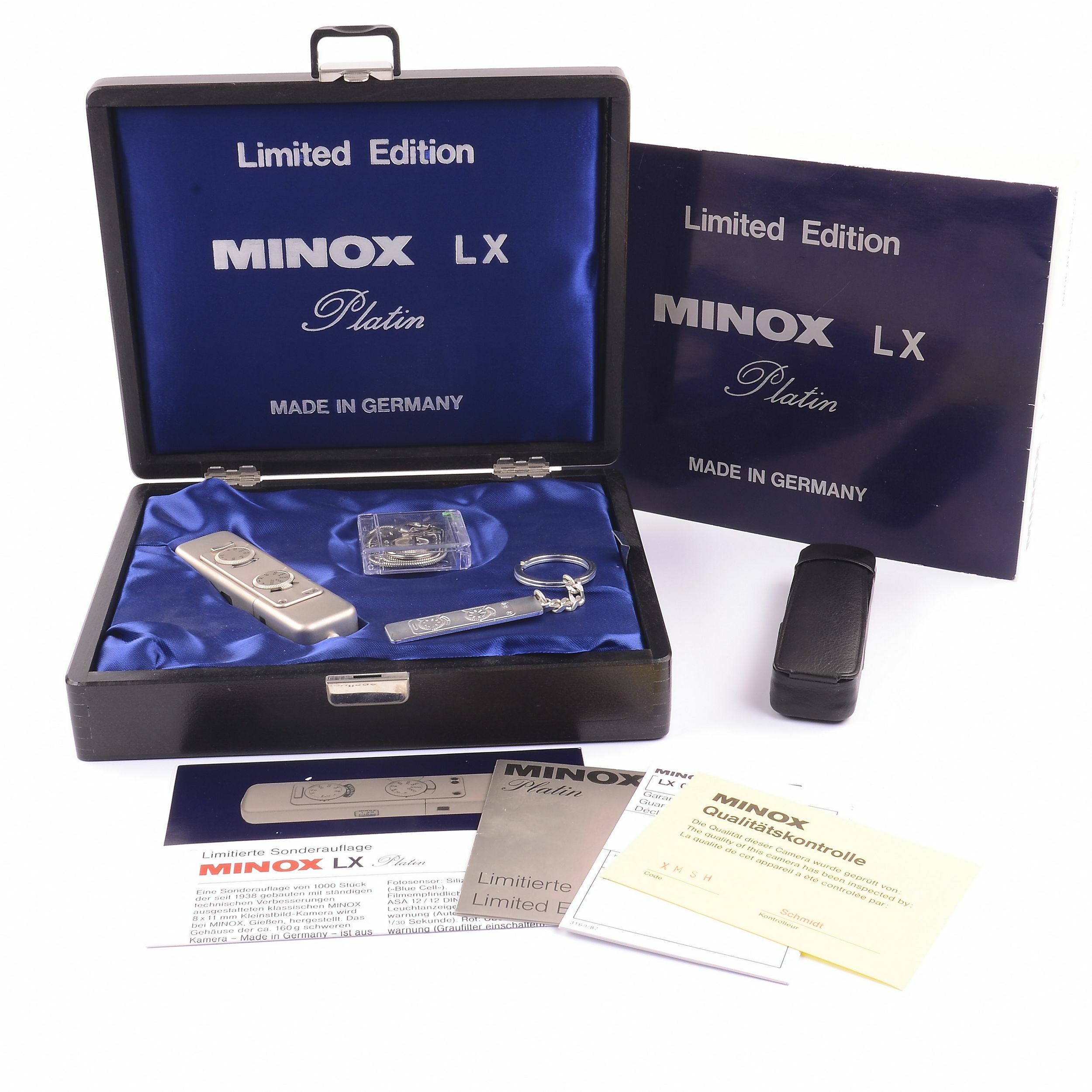 MINOX LX PLATIN LIMITED EDITION + BOX  #1158